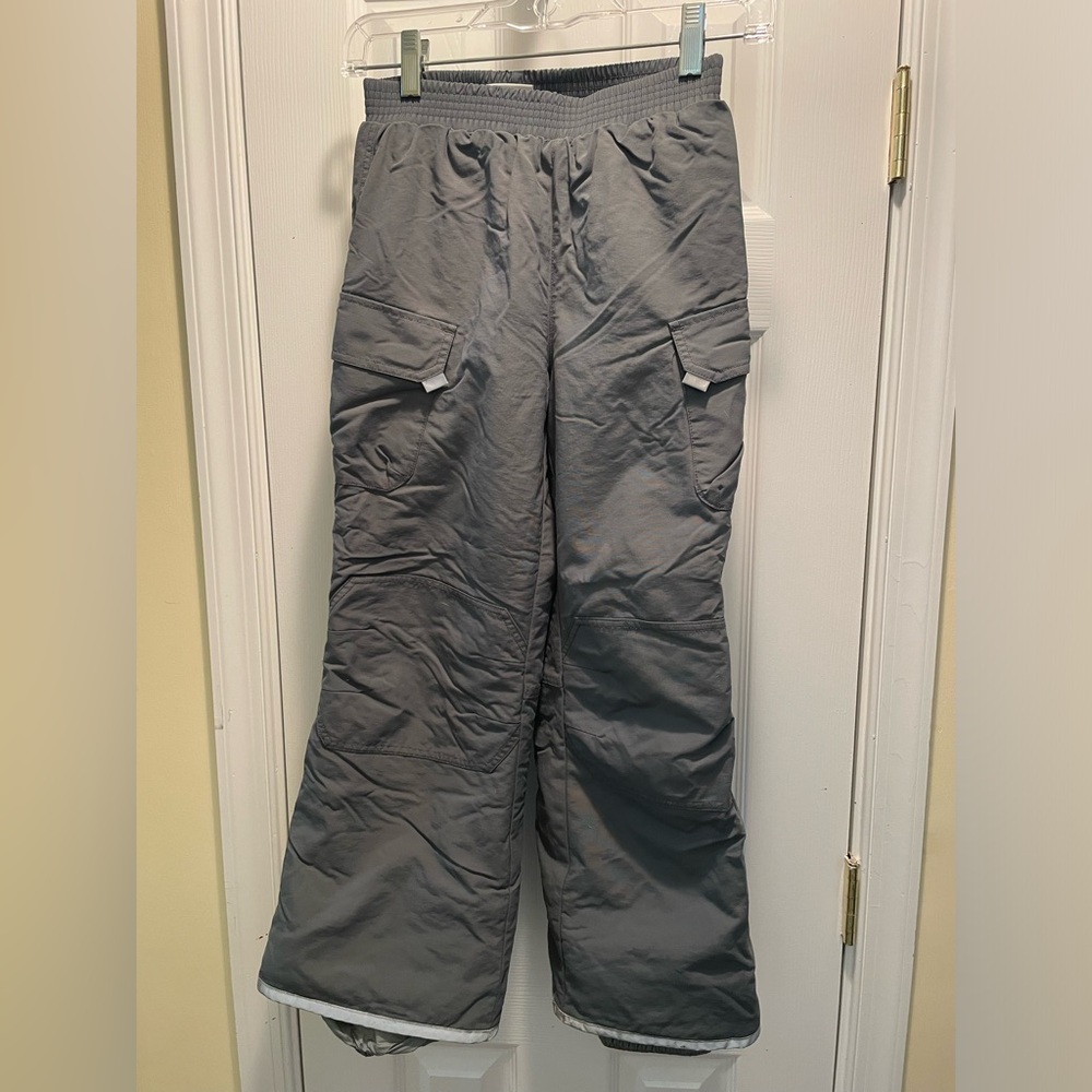 Hanna Andersson Size 140 Gray Snow Pants - Unisex